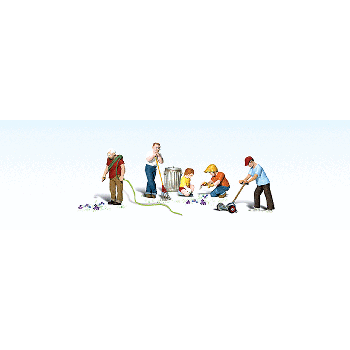 Woodland Scenics - 1915 - Lawn Workers - HO Scale 