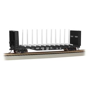 Bachmann - 12904 52' Center-Beam Flatcar - Northern Pacific #67080 - HO Scale