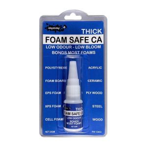Ickysticky - 13403 Thick Foam Safe CA Hobby Glue 20gm