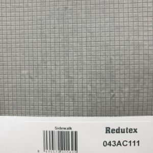 Redutex - 043AC111 Sidewalk - Grey - O Scale