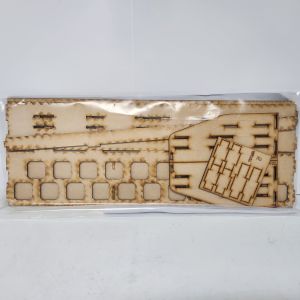 Ozrail Model Trains Pty Ltd - OZRALC18 Tamiya Square Bottle Paint Stand Lasercut Kit - 42 Space