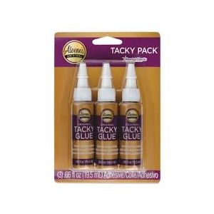 Aleene's Original - 25804 Tacky Glue - 19.5mL (0.66 fl oz) - 3 Pack