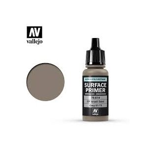 Vallejo - 70614 Surface Primer - Israeli Sand Grey - 17ml