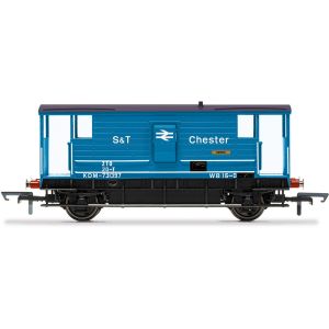 Hornby - R60088 Chester 20T BR EXLMS Brake Van Era 7 - OO Scale