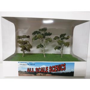 All Scale Scenics - 70406A Gum Tree With Olive Coloured Leaves - N Scale