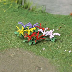 All Scale Scenics - 70005 Dendrobium Orchids - Red, Pink, Yellow, Purple - HO Scale