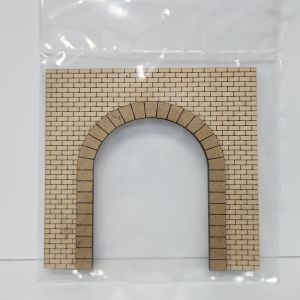 Ozrail Model Trains Pty Ltd - OZRALC30 Single Tunnel Mouth Laser Cut - HO Scale