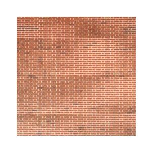 Metcalfe - M0054 Red Brick Buider Sheets - OO/HO Scale