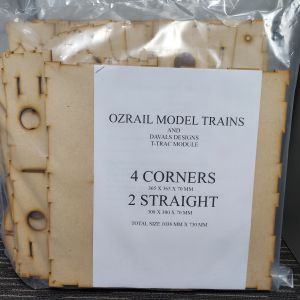 Ozrail Model Trains Pty Ltd - OZRALC09 - T-Trak Complete Set - N Scale 