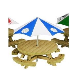 Metcalfe - PO510 Picnic Tables - OO/HO Scale