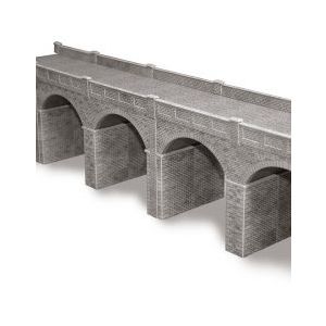 Metcalfe - PO241 Double Track Stone Viaduct - OO/HO Scale