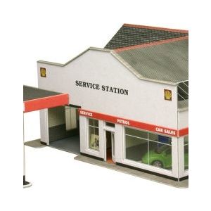 Metcalfe - PO281 Service Station Kit - OO/HO Scale