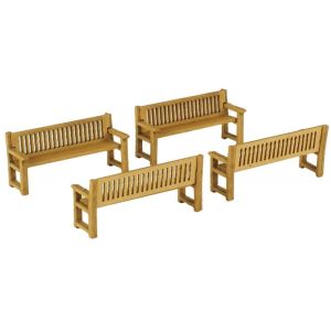 Metcalfe - PO503 Park Benches - OO/HO Scale