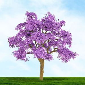 All Scale Scenics - 70403 Purple Jacaranda Tree - N Scale