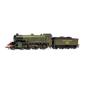 Hornby - R30273 SR, N15 'King Arthur Class', 4-6-0, 741 'Joyous Gard': Big Four Centenary Collection - Era 3 - OO Scale
