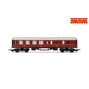 Hornby - R4389 RailRoad LMS, Brake Third Coach - Era 3 - OO Scale