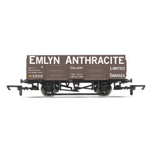 Hornby - R60111 21T Coal Wagon, Emlyn Anthracite - Era 3 - OO Scale