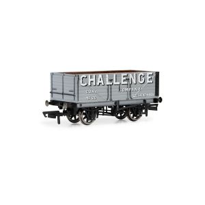 Hornby - R60193 7 Plank Wagon, Challenge Coal Company - Era 3 - OO Scale