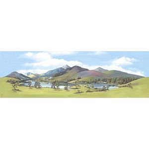 Peco - SK11 Backscene - Mountain Lake (large)