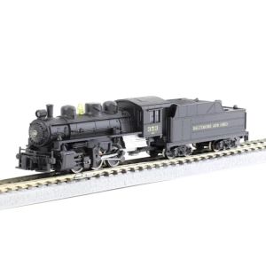 Rokuhan - T040-2 Steam locomotive USRA 0-6-0 Baltimore & Ohio #353 - Z Scale