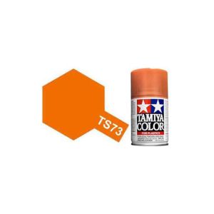 Tamiya - TS73 - Coloured Spray Paint - Clear Orange
