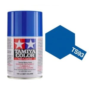 Tamiya - TS93 - Coloured Spray Paint - Pure Blue