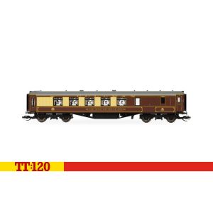 Hornby - TT4004 Pullman Third Class Brake No. 65 with Lights - Era 3 - TT Scale
