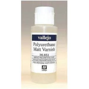 Vallejo - 26651 Polyurethane Matt Varnish - 60ml