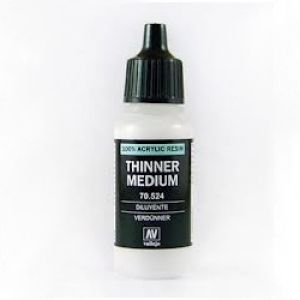 Vallejo - 70524 Thinner Medium - 17ml