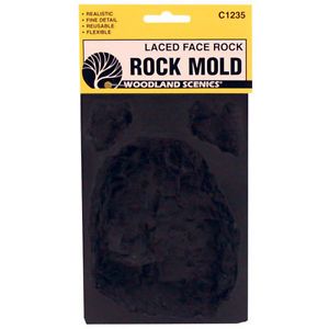 Woodland Scenics - Laced Face Rock - Rock Mold